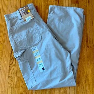 Brand new work pants, beige. 36x32